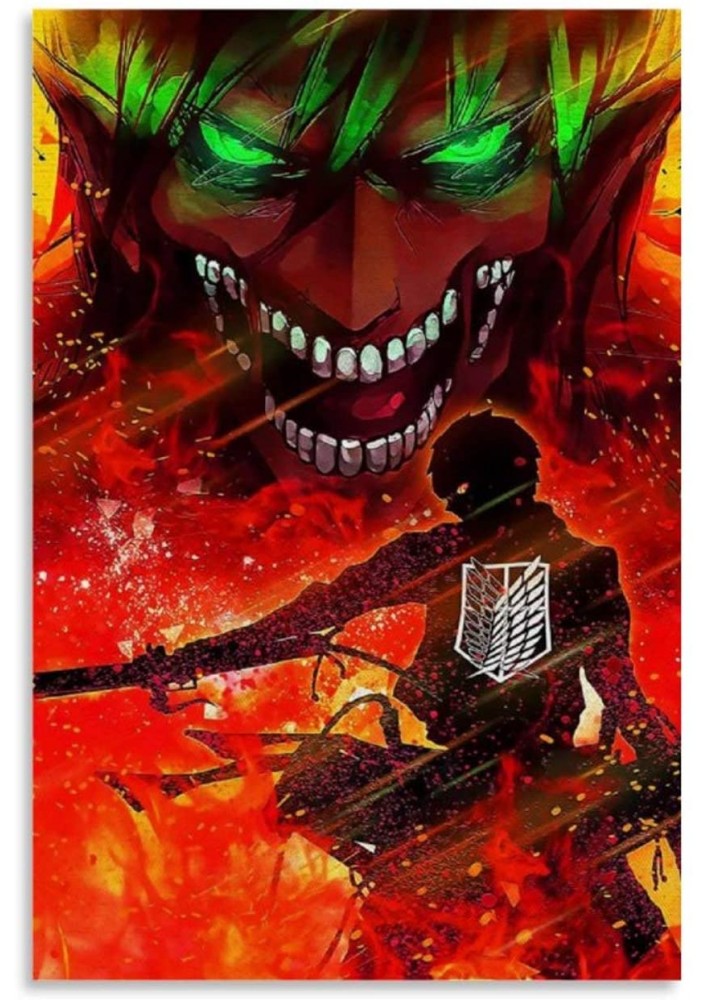 Affiche Eren Jaeger ART - Poster ou Cadre