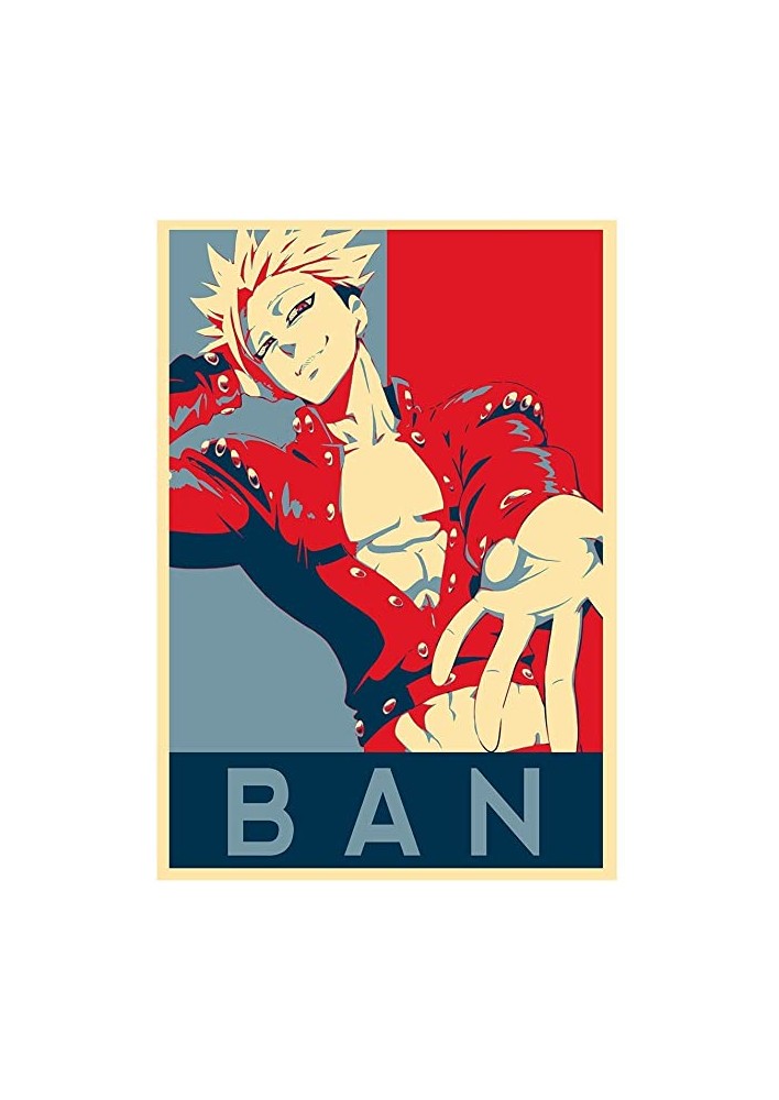 Affiche Ban Propaganda - Poster ou Cadre nanatsu