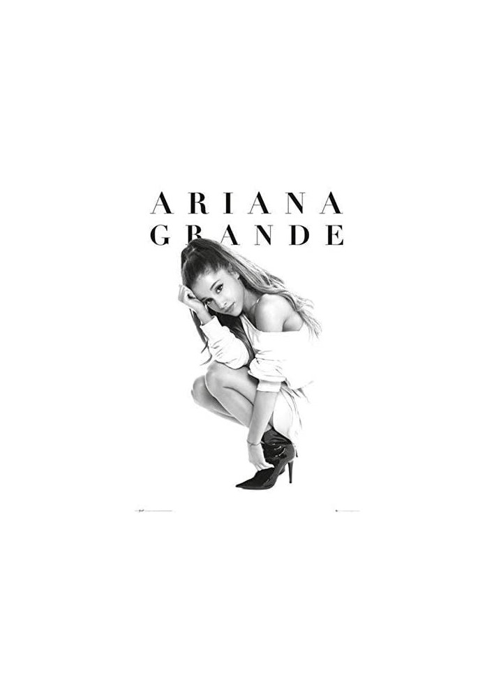 Affiche Ariana Grande - Poster ou Cadre noir et blanc