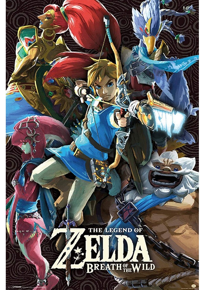 Poster The Legend of Zelda - Breath Of The Wild - Affiche ou Cadre