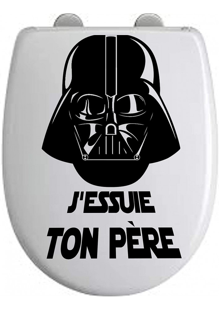 Sticker Fun Abattant Toilette Star Wars/Dark Vador