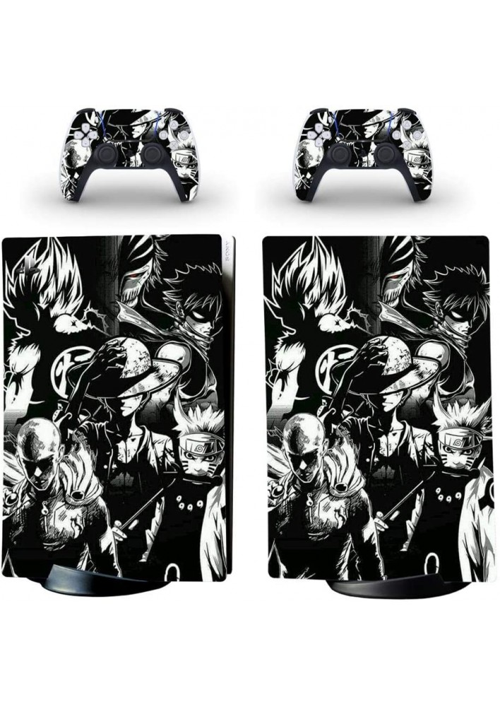 Autocollant Manga Hero Edition Standard / Digital - Skin Sticker Decal  Cover Playstation 5 Console et 2 manettes