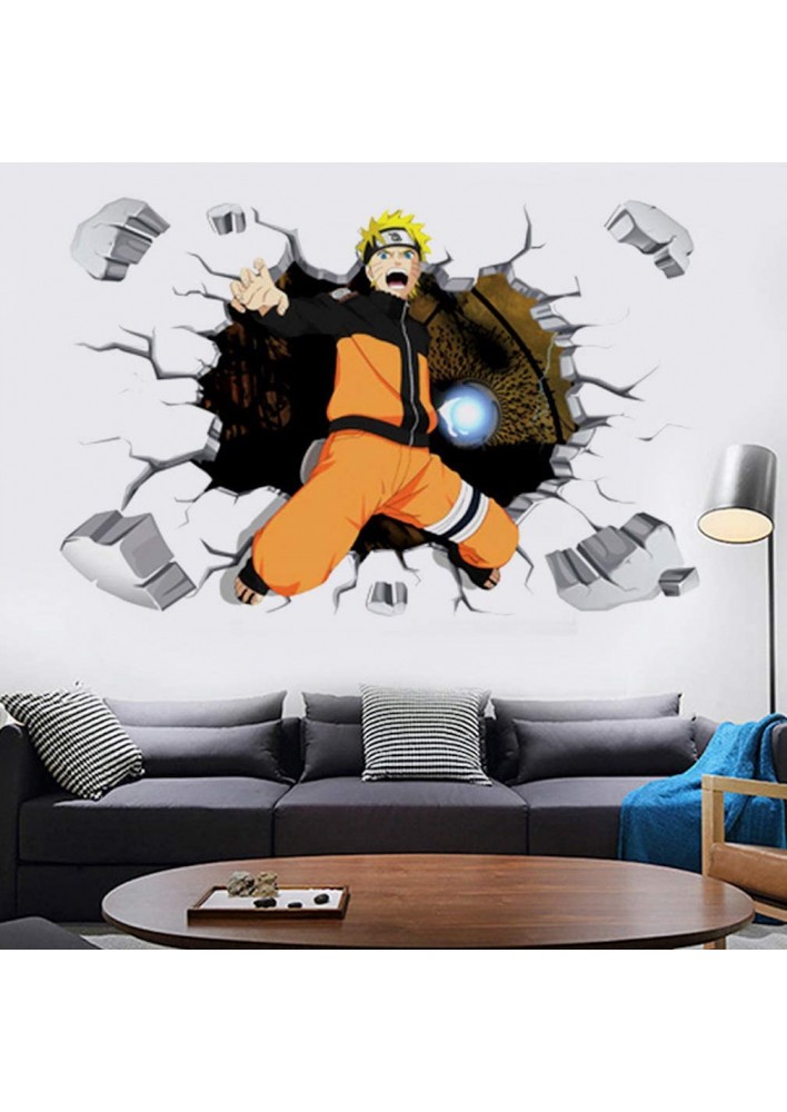Stickers Muraux 3D Naruto rasengan 60x90cm