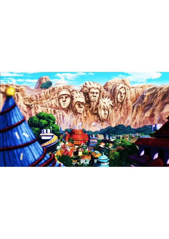 Poster géant Naruto Héritage Konoha - Tableau sans cadre 5 pièces