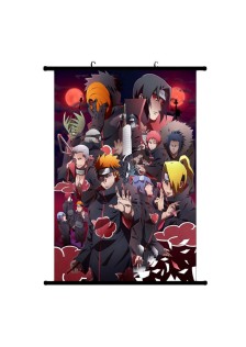 Poster XXL Kakashi Hatake Et Kyubi - Tableau géant sans cadre 5 pièces