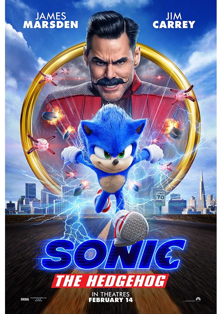Poster Sonic - Affiche ou Cadre