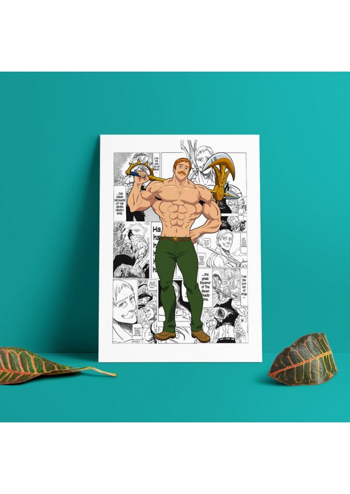 Poster Escanor Seven Deadly Sins - Affiche ou Cadre ScanArt