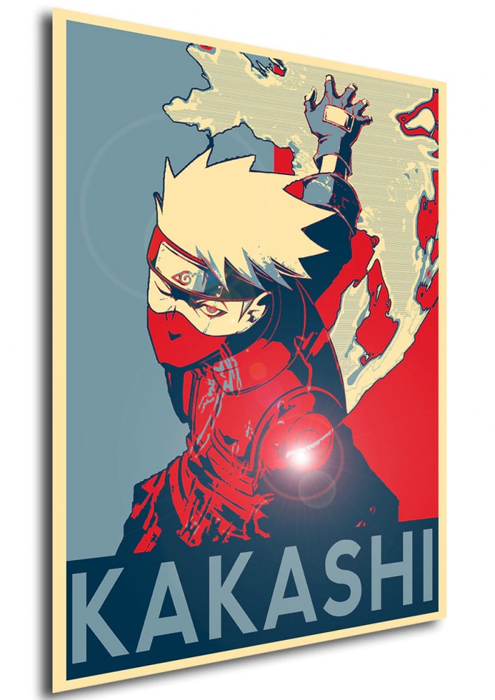 Affiche Kakashi Sensei Propaganda - Poster ou Cadre