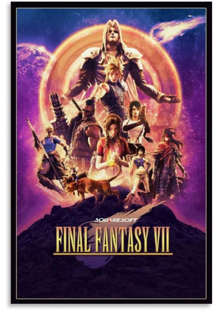 Poster Final Fantasy 7 Remake Poster Art - Affiche ou Cadre