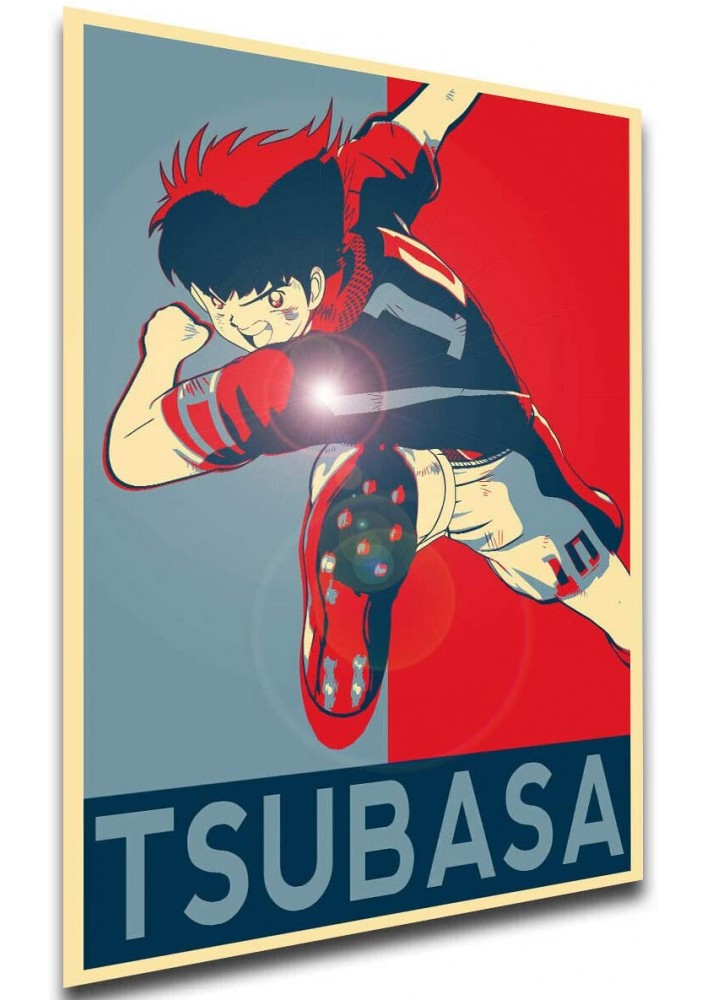 Poster Captain Tsubasa  - Tsubasa Oozora - Affiche ou Cadre