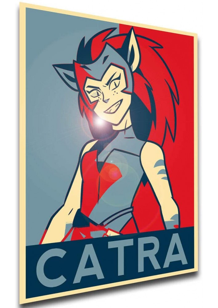 Poster Propaganda - She-ra and The Princesses of Power - Catra - Affiche ou Cadre
