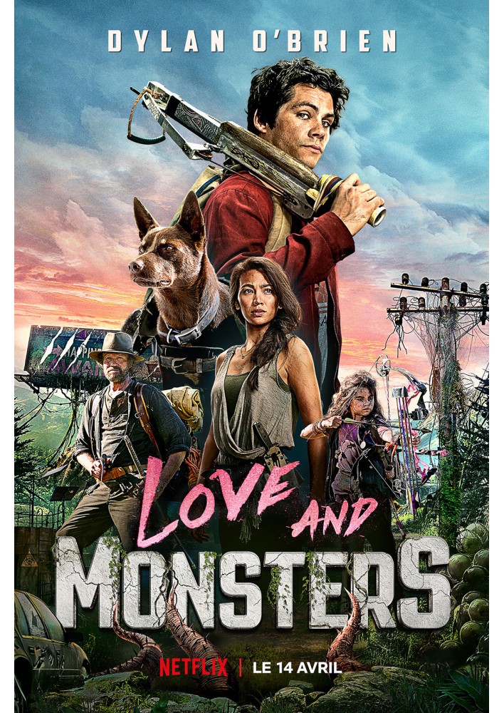 Poster Love Monsters - Affiche ou Cadre