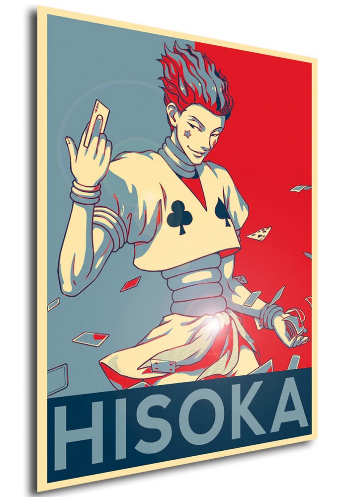 Affiche Hisoka Propaganda - Poster ou Cadre
