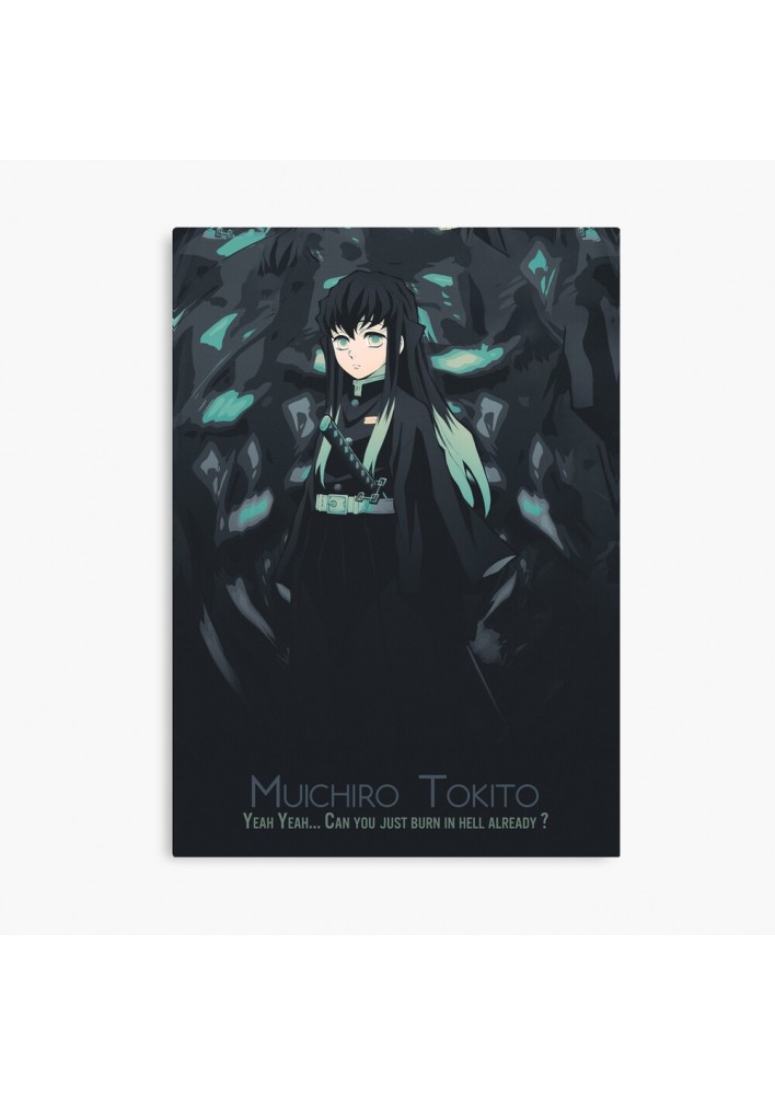 Poster Muichirou pilier de la brume - Affiche ou Cadre