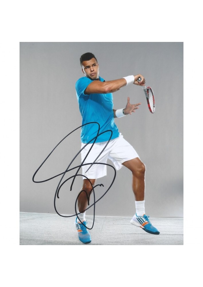 Poster Jo wilfried tsonga signature - Affiche ou Cadre autographe tennis
