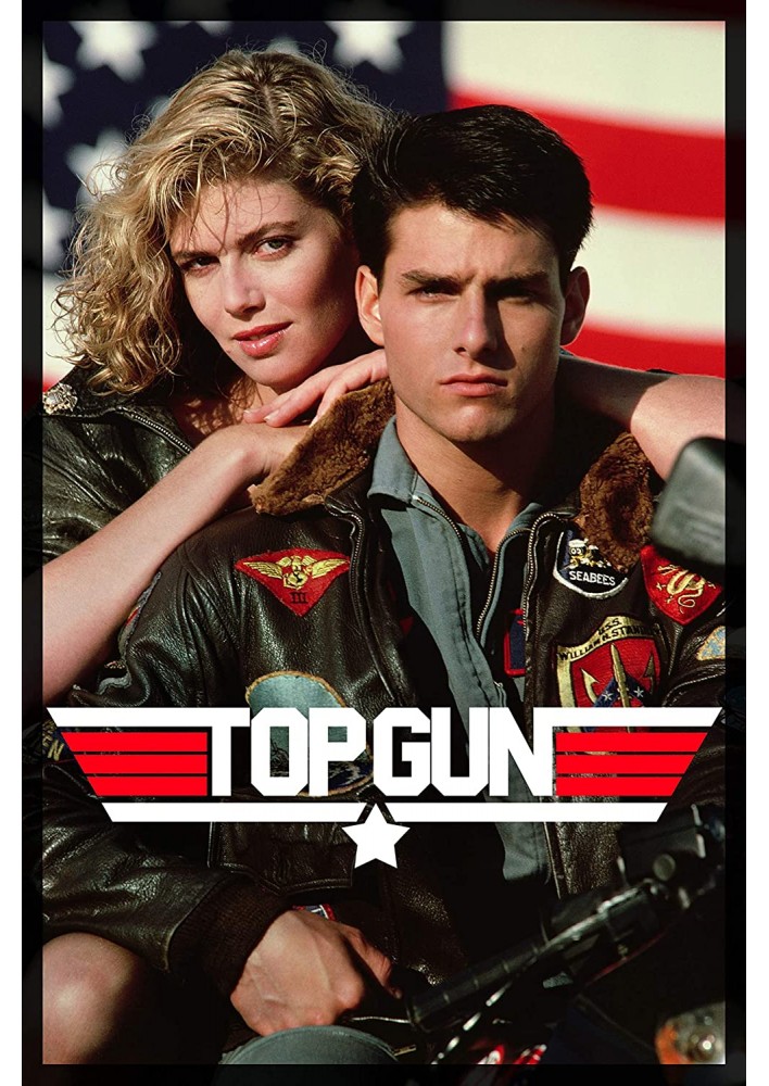 Poster top gun tom cruise kelly mcgillis - Affiche ou Cadre
