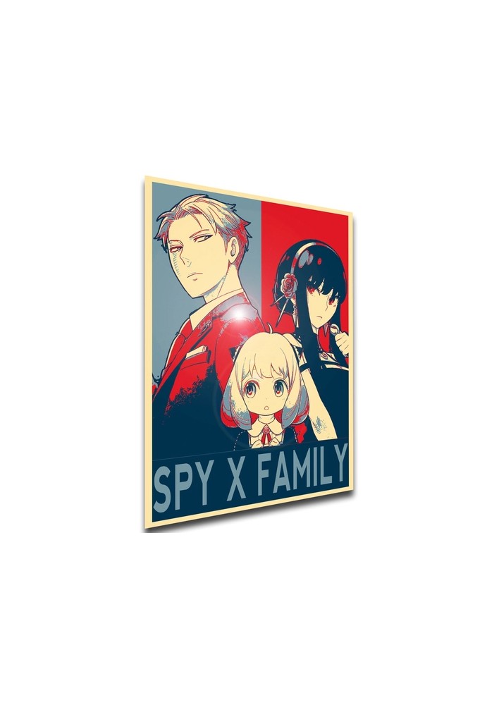 Poster Spy x Family - Affiche ou Cadre propaganda