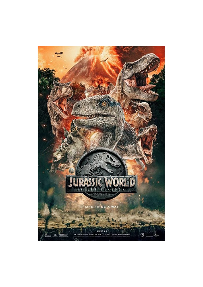 Poster Poster Jurassic World Fallen Kingdom - Affiche ou Cadre