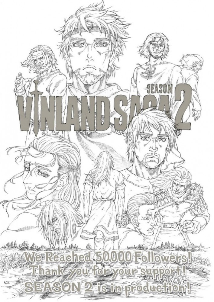Poster Vinland Saga Saison 2 - Affiche ou Cadre