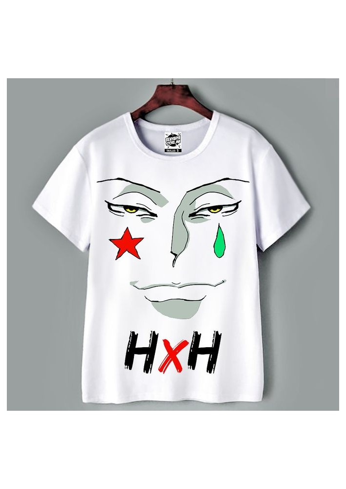 T-Shirt Hisoka face Hunter Collection
