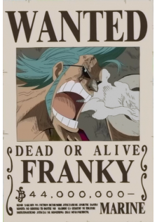 Affiche Francky Dead Or Alive Wanted - Poster ou Cadre