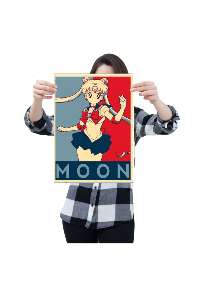 Affiche Moon Propaganda - Poster ou Cadre Sailor Moon