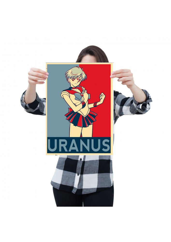 Affiche Uranus Propaganda - Poster ou Cadre Sailor Moon
