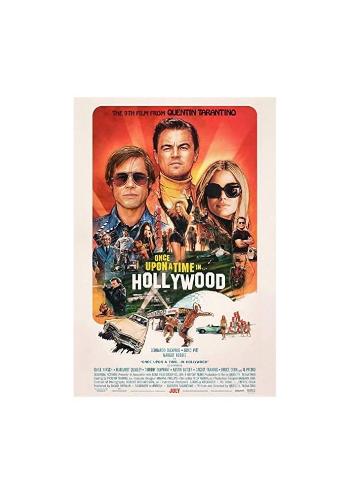 Affiche Once upon a time in hollywood - Poster ou Cadre