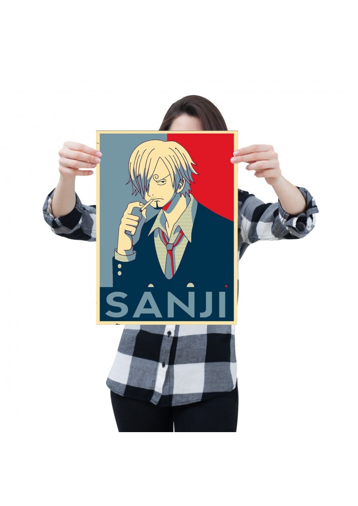 Affiche Sanji Propaganda - Poster ou Cadre