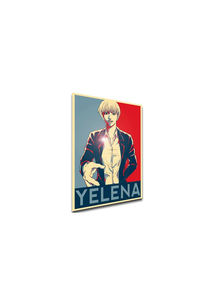 Affiche Yelena Propaganda - Poster ou Cadre snk Attack on titan